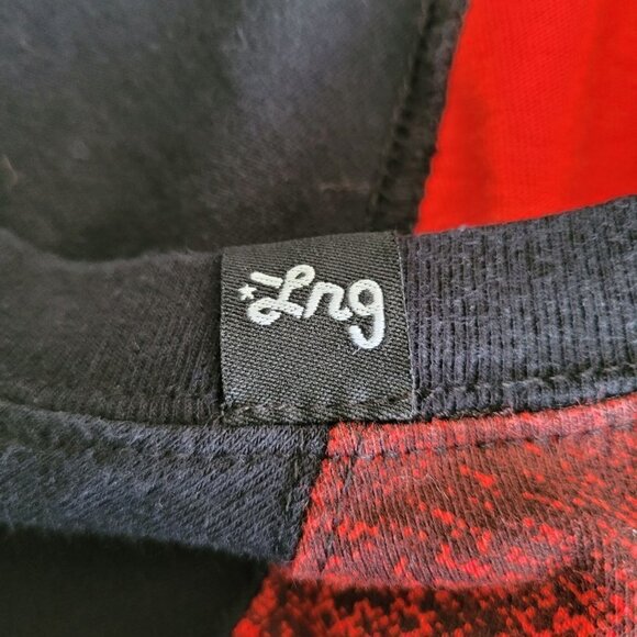 LRG Men's Med Graphic TShirt Scumbag Generation High End Low Lifes EUX Raglan Sl - Picture 4 of 9